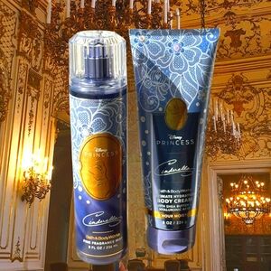 Disney Princess Cinderella x Bath & Body Works Fragrance Mist and Body Cream